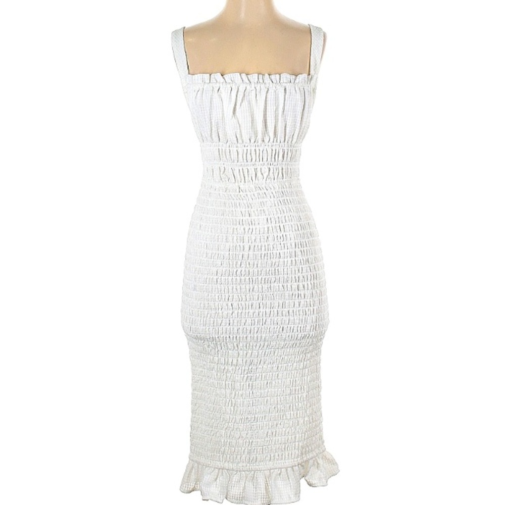 Finders Keepers white midi dress